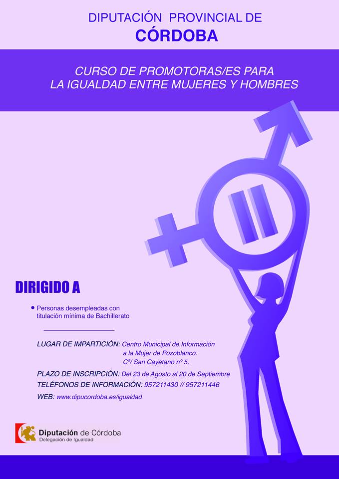 Curso de Promotoras/es para la igualdad entre mujeres y hombres. 1