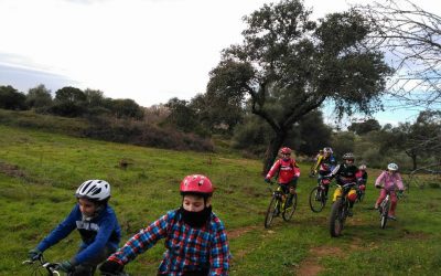 Ruta ciclista a la Central Eléctrica de El Carpio.