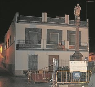 Obras PROFEA e iluminación en Triunfo San Rafael. 2017.
