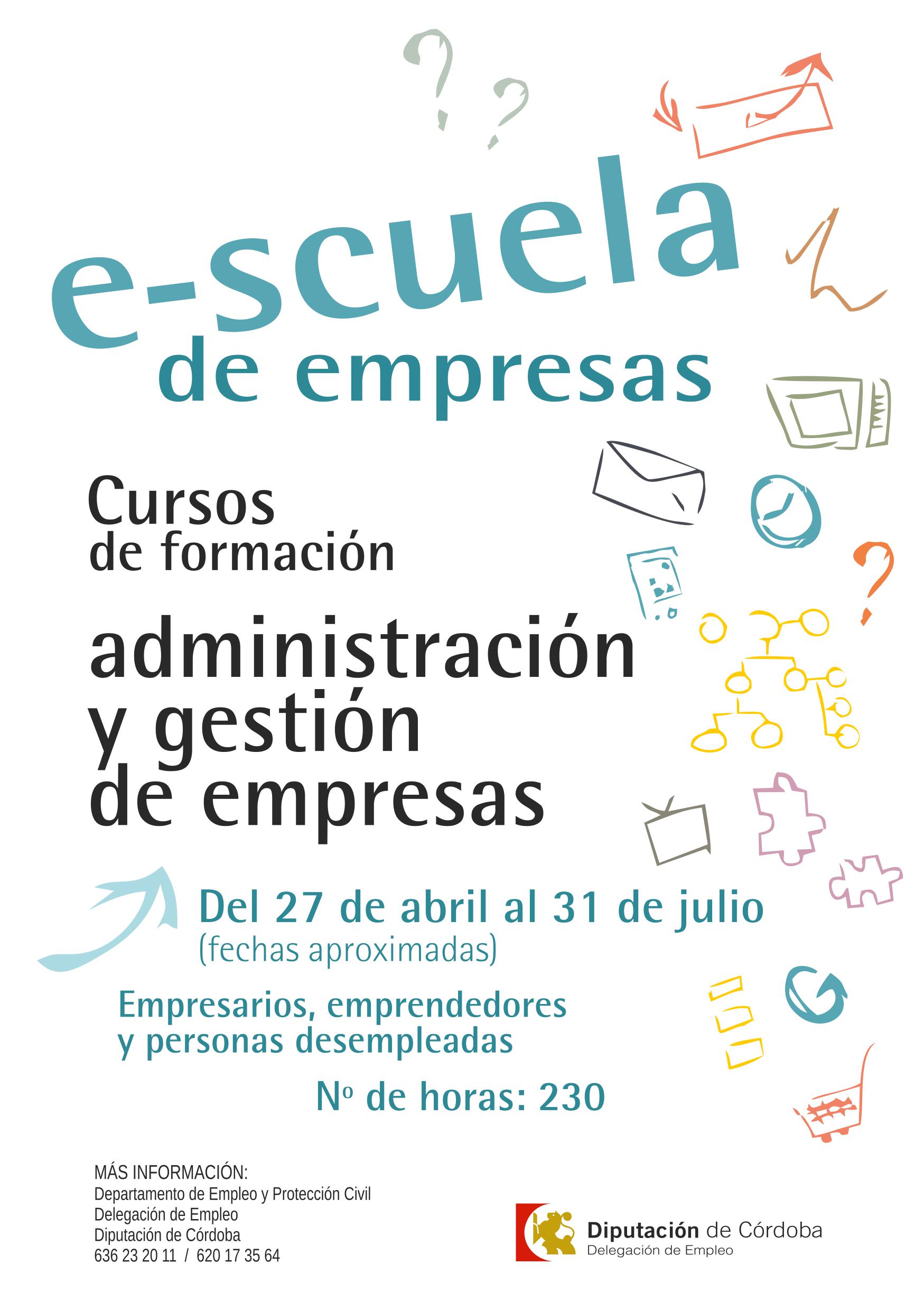 Diputación impulsa desde abril hasta julio un programa de simulación de empresas en el CIE 1