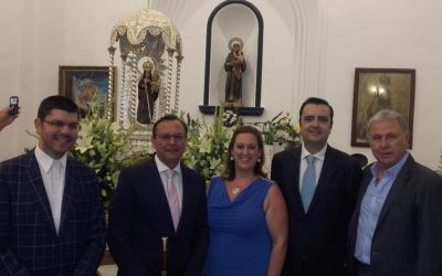 Traslado de La Virgen de Los Remedios desde su ermita hasta la parroquia. 26.08.17.