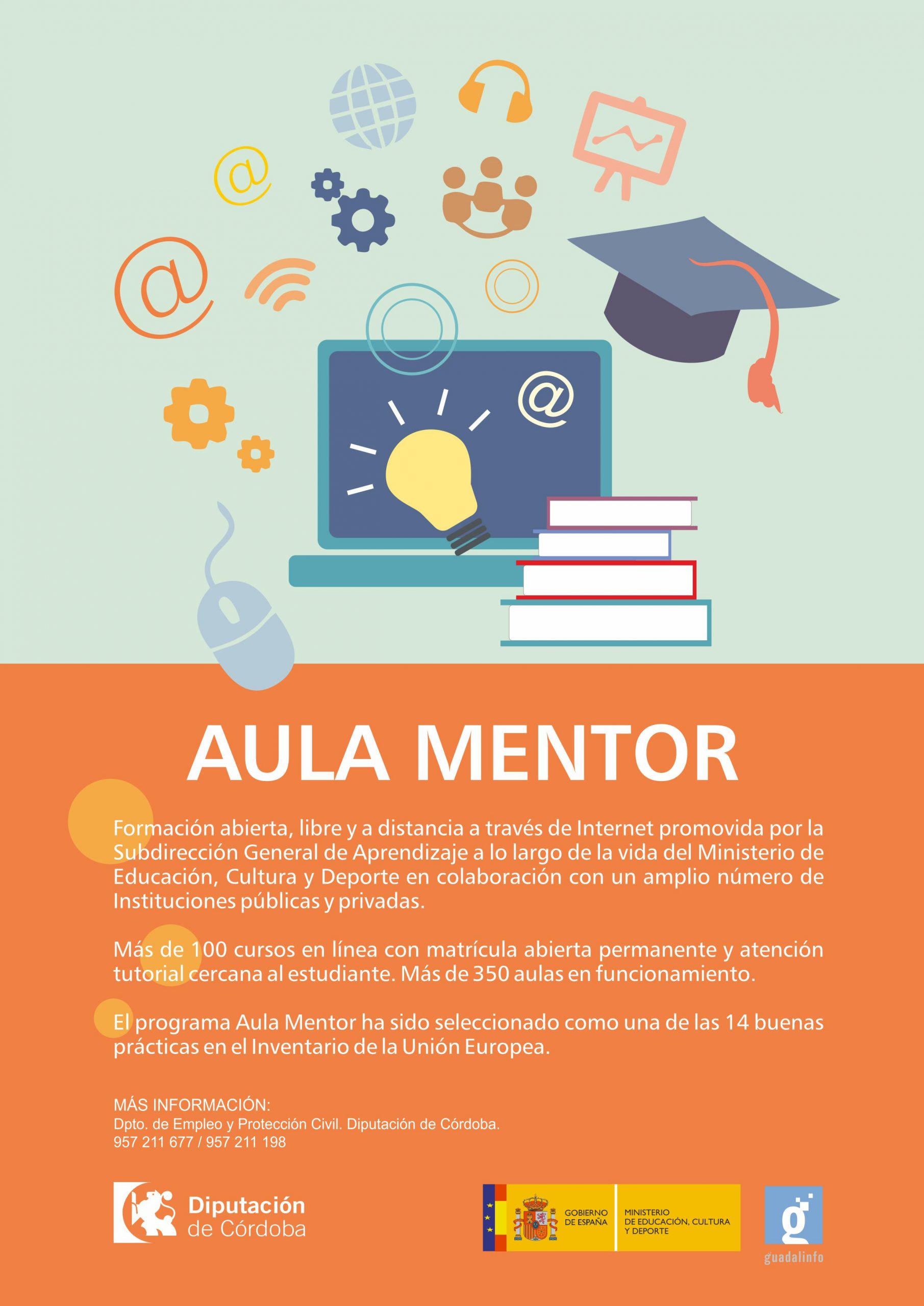 Cursos online en Aula Mentor (Diputación de Córdoba) 1
