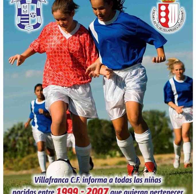 Equipo de Fútbol Femenino. Villafranca C.F.