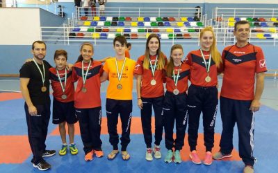 Medallas para taekwondo conseguidas en la Copa de Federación de Andalucia. 07.10.17.