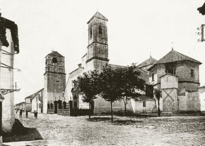Iglesia de Villafranca hace un siglo
