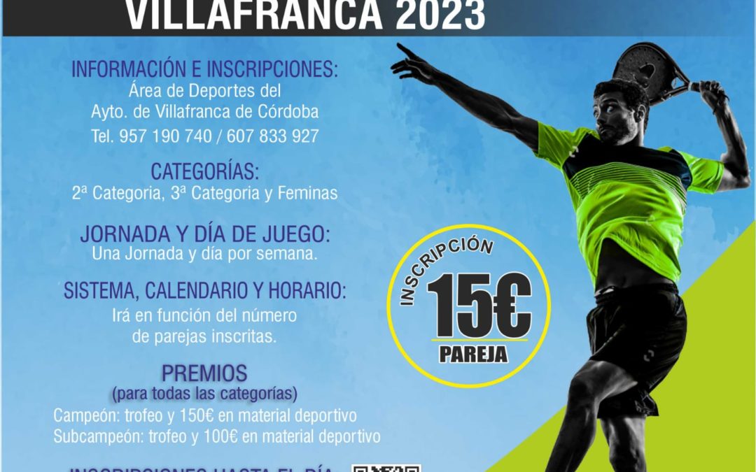 Liga de Padel Villafranca 2023