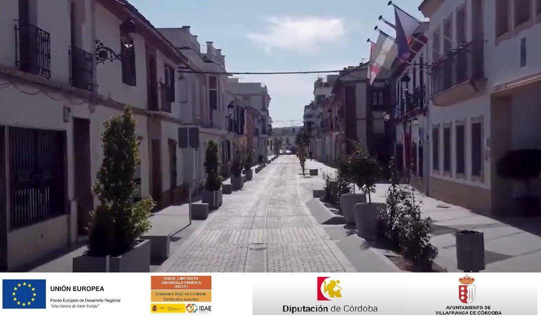 Finalización proyecto Calle Alcolea – Villafranca de Córdoba